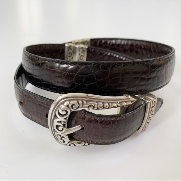 Brighton Accessories - Brighton Reversible Black Brown Leather Belt M